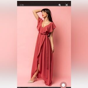 Baltic Born Dress - Katya Ruffle Maxi Dress